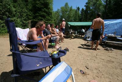 Fête à Dan au camping de Mont Tremblant 2005