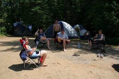 Fête à Dan au camping de Mont Tremblant 2005