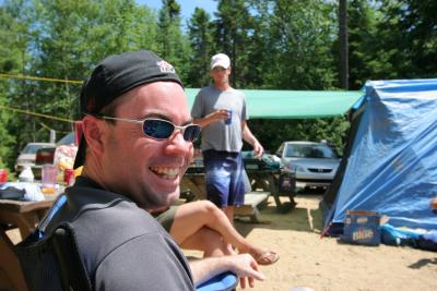 Fête à Dan au camping de Mont Tremblant 2005