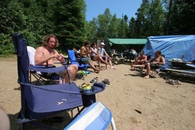 Fête à Dan au camping de Mont Tremblant 2005