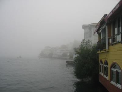 kanlica under fog