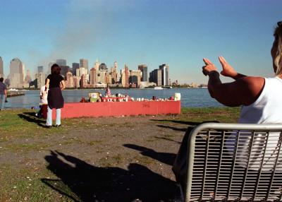 Telling the story of 9-11 ( from Jersey City on  9/13/01)