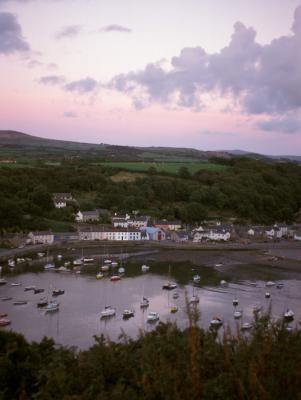 Sunset at Fishguard Harbour, Wales