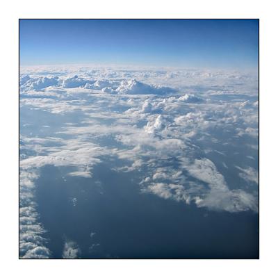 Sea of sky and clouds