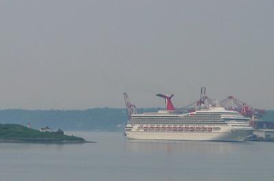 At my window in Dartmouth Cove