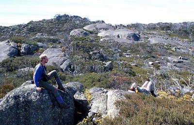 al Jonno And Tim On Mt Namadgi After Ascent From Creamy Flats.jpg