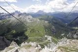 view from cable car