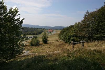 La monte vers le sommet
