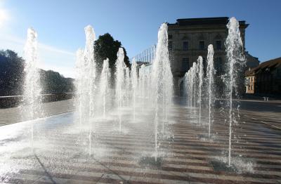 Belfort : Les jeux d'eau