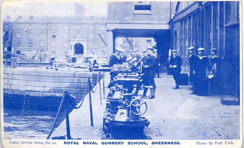 Royal Naval Gunnery School  c1904