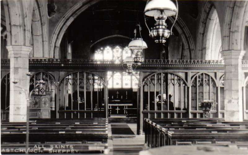 Eastchurch. All Saints interior