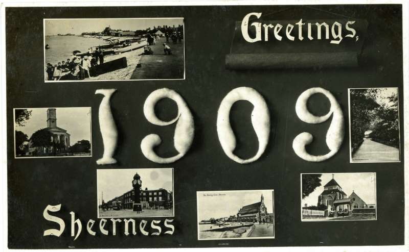 Happy new year 1908-1909