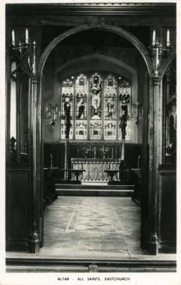Altar, All Saints, Eastchurch