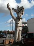 Hereford - Wooden Statue
