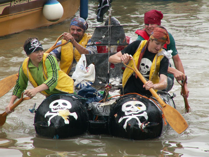 Sandwich Fest Raft Race