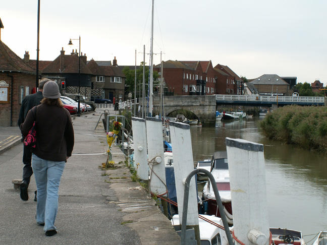 Sandwich along the Quay
