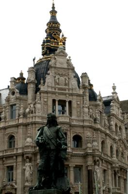 One of Antwerp's main streets