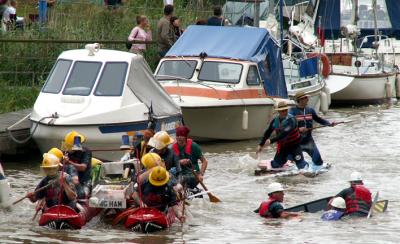 Sandwich Fest Raft Race