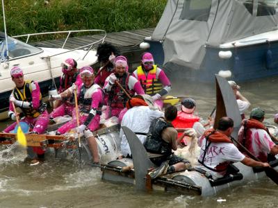 Raft Race gets hot and heavy