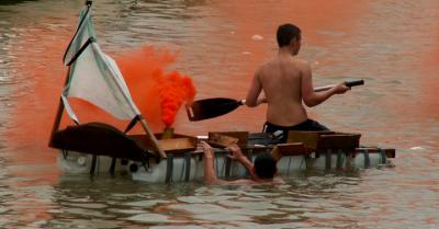 Sandwich Fest Raft Race