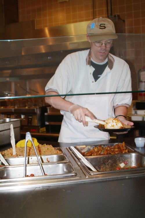 getting school lunch ready at Idaho State University DSCF0025.JPG