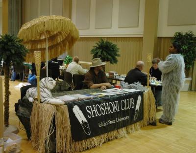 Shoshoni Club Booth and Chess Players DSC_6626.JPG