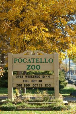 Pocatello Zoo Sign in Autumn DSCF0730.jpg