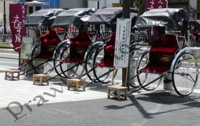 Rickshaws, Asakusa, Tokyo