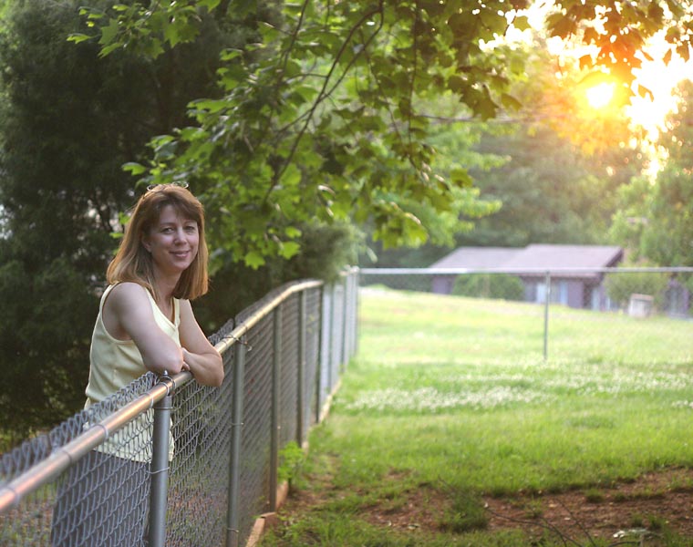 The sun always breaks through...when Linda smiles