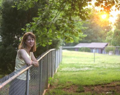 The sun always breaks through...when Linda smiles