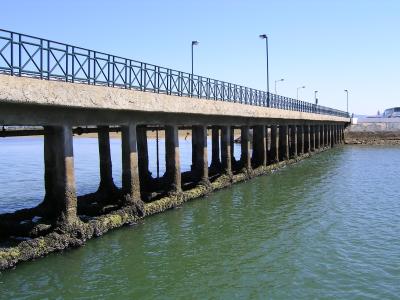Bridge to Praia de Faro