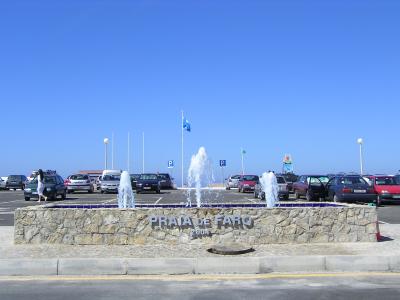 Roundabout in Praia de Faro