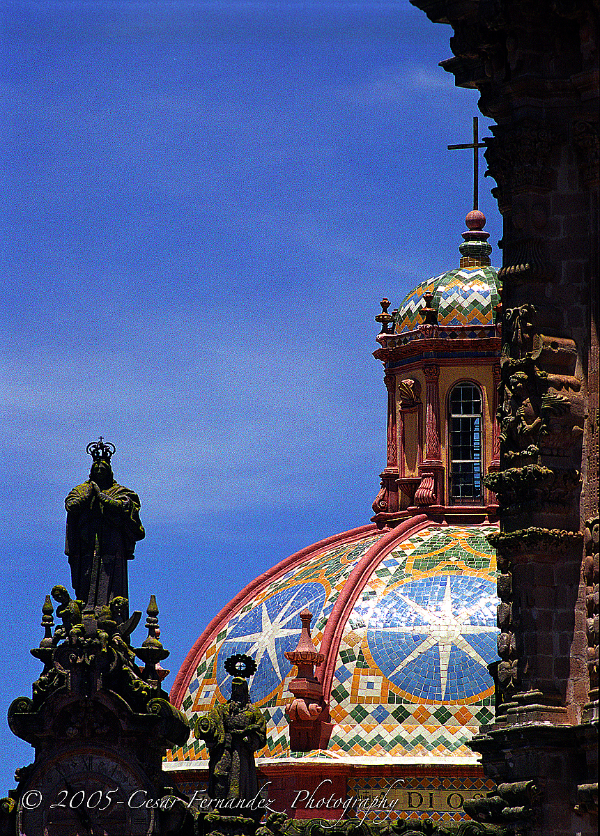 Cupula Iglesia, Tasco, Mexico