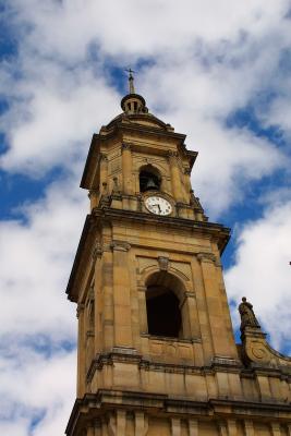 Cathedral detail, Bogota, Colombia.