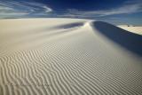 Dune at White Sands National Monument, New Mexico.