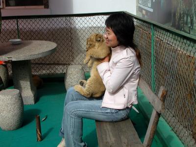 Harbin - Isn't she cuddly?